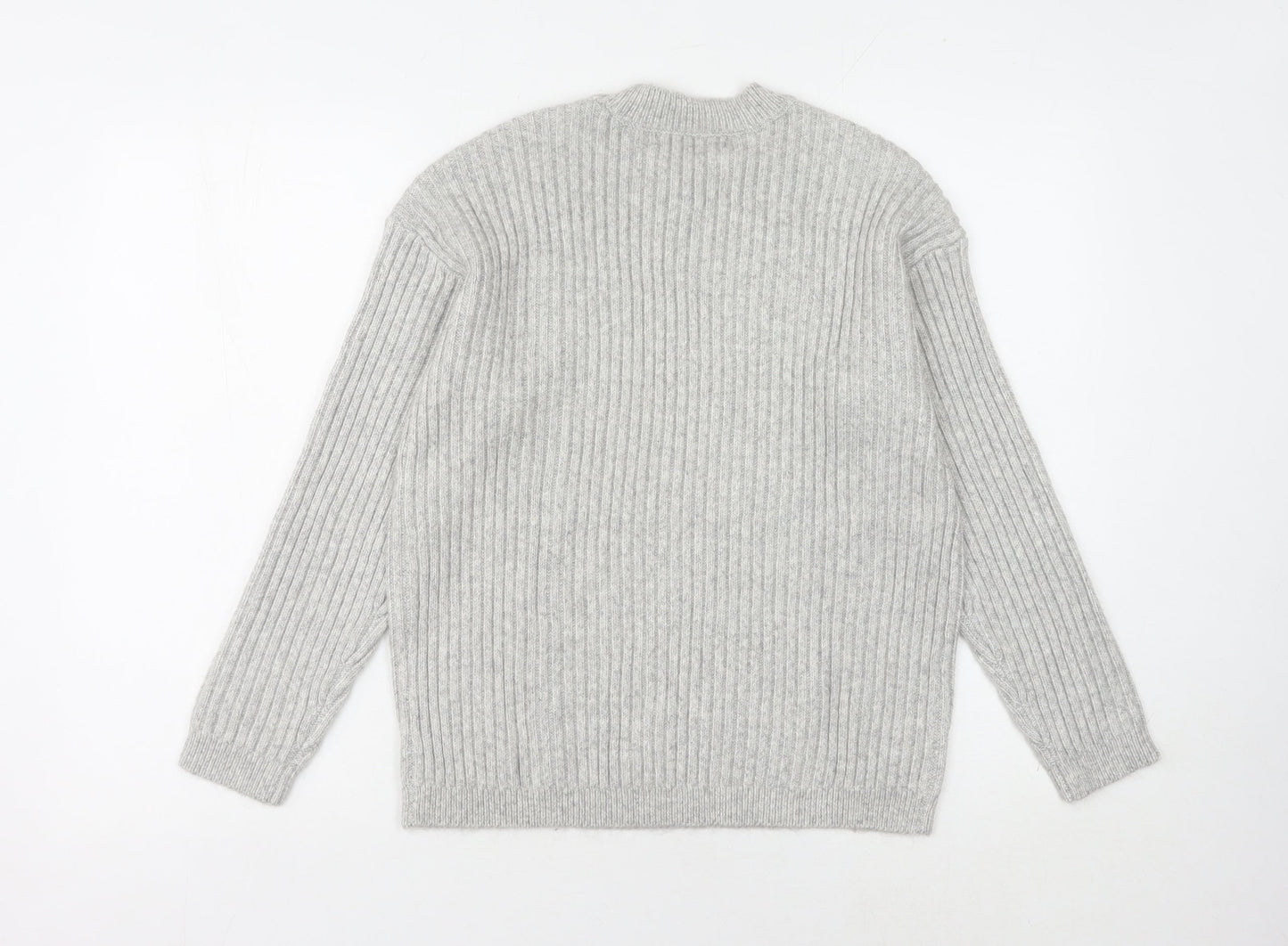 Womens UK Size S Marks and Spencer Grey Pullover Jumper