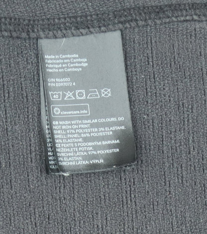 Mens UK Size M H&M Black Basic Jacket