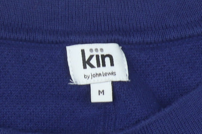 Womens UK Size M Kin by John Lewis Blue Pullover Jumper