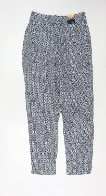 Womens UK Size 10 Marks and Spencer   Blue Trousers