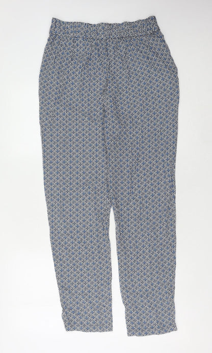 Womens UK Size 10 Marks and Spencer   Blue Trousers