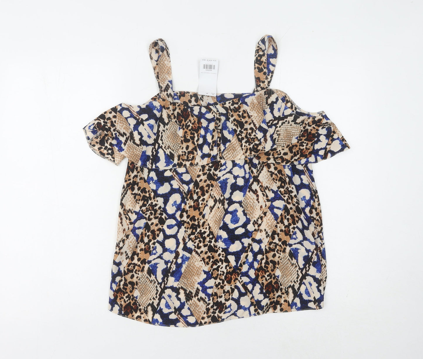Womens UK Size 8 Dorothy Perkins Multicoloured Camisole Blouse