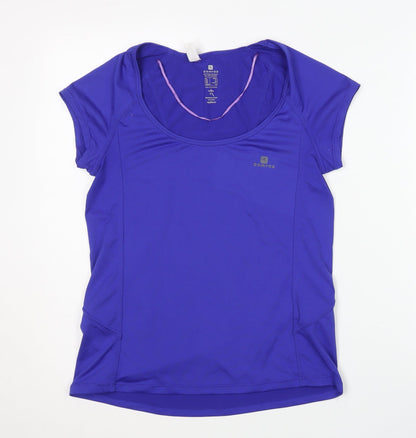 Domyos Women's Purple Gym T-Shirt Size 8