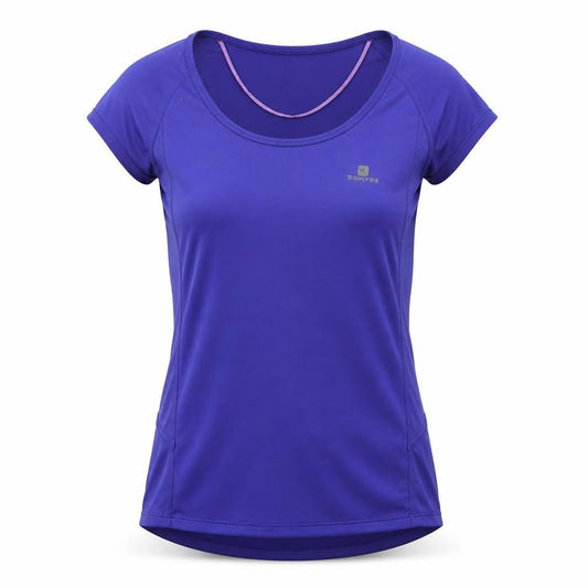 Domyos Women's Purple Gym T-Shirt Size 8