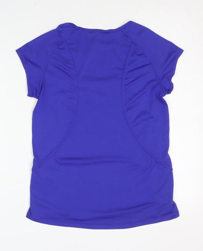 Domyos Women's Purple Gym T-Shirt Size 8