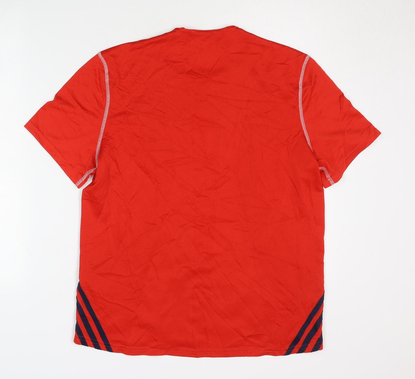 Adidas Men's Red T-Shirt Size M Jersey Style