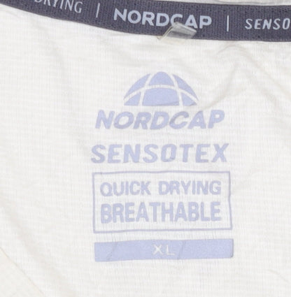 Nordcap Men's Beige Quick Dry T-Shirt XL
