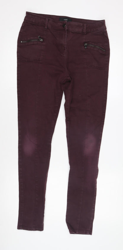 Next Women's Purple Jeans Size 12 Regular Fit