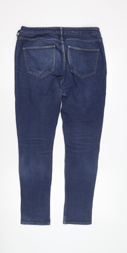 &Denim Womens Blue Skinny Jeans, Size 32