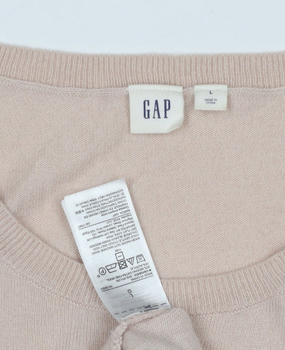 GAP Women's Beige Star Pullover Jumper Size L