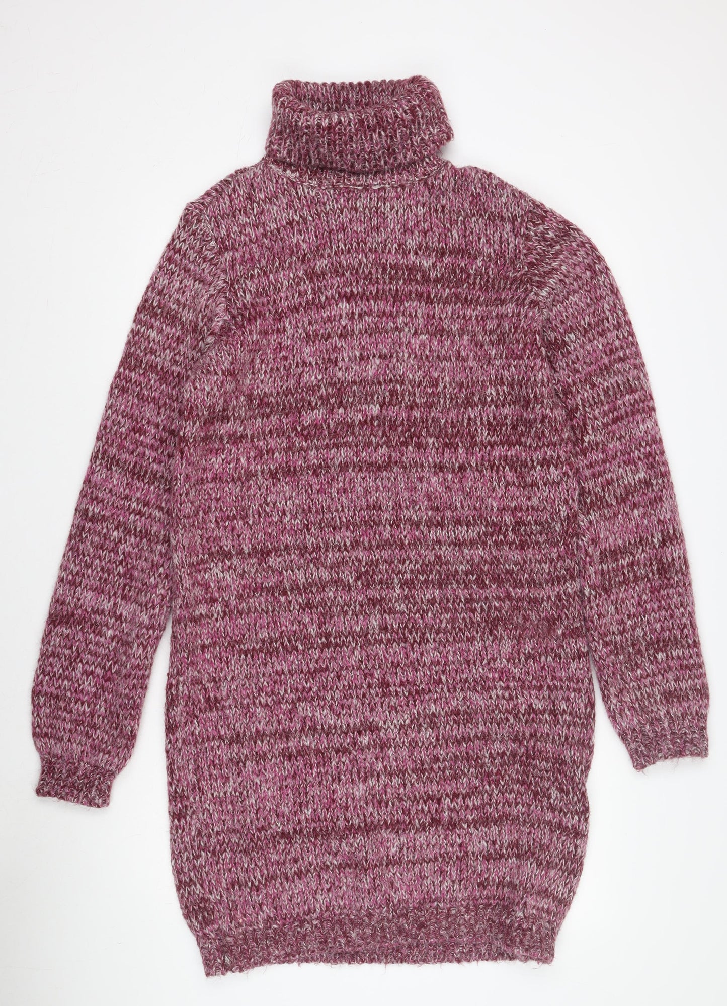 Womens UK Size M Pieces Multicoloured Pullover Jumper