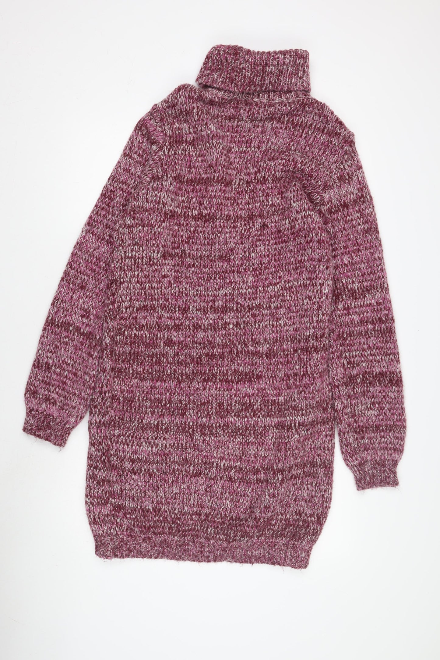 Womens UK Size M Pieces Multicoloured Pullover Jumper
