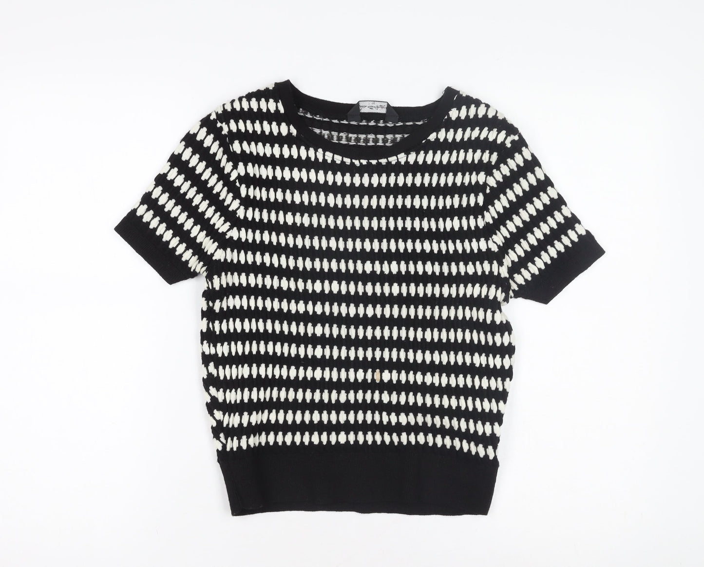 Womens UK Size 10 Miss Selfridge Black Pullover Jumper