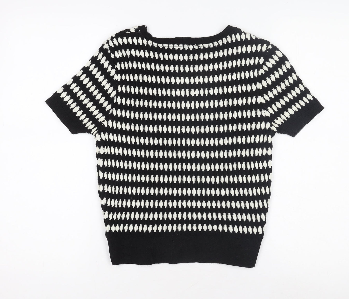 Womens UK Size 10 Miss Selfridge Black Pullover Jumper