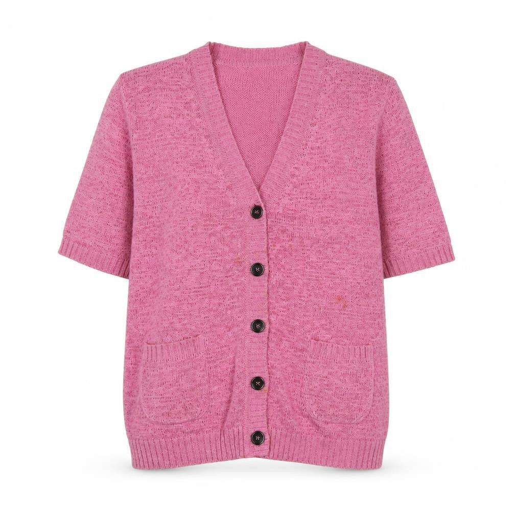 Womens UK Size 10 Rabe Pink Cardigan Jumper