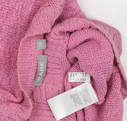 Womens UK Size 10 Rabe Pink Cardigan Jumper