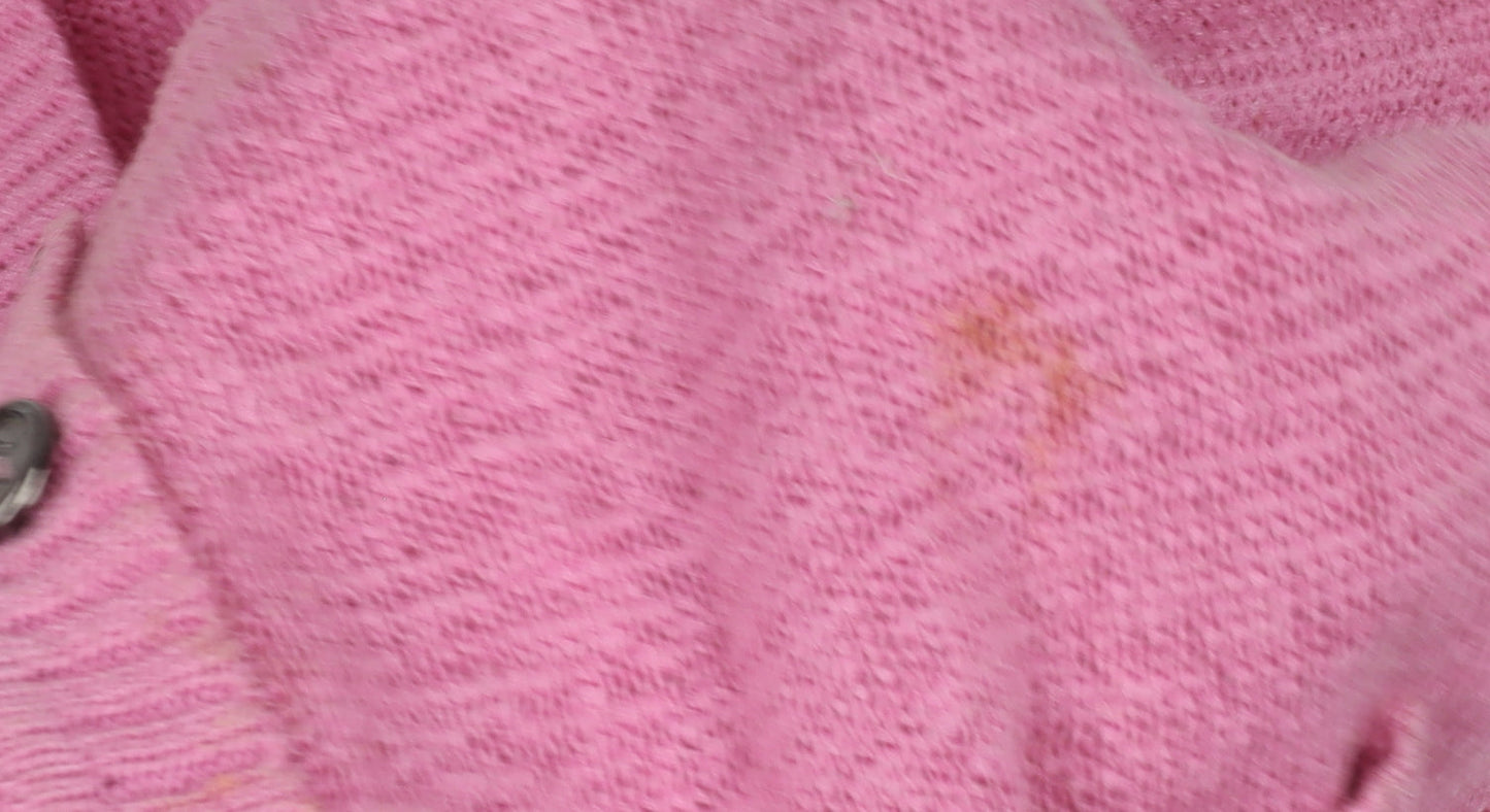 Womens UK Size 10 Rabe Pink Cardigan Jumper
