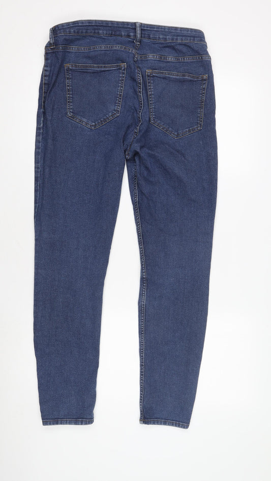 H&M Men's Skinny Blue Jeans, Size 32, Denim Slim Fit