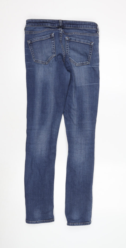 Topshop Women's Blue Skinny Jeans Size 10