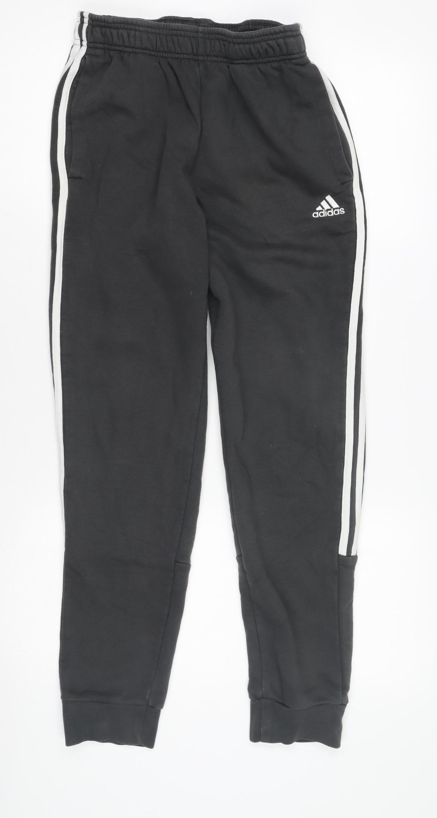 Adidas Men's Black Jogger Trousers, Size S, Gym Wear