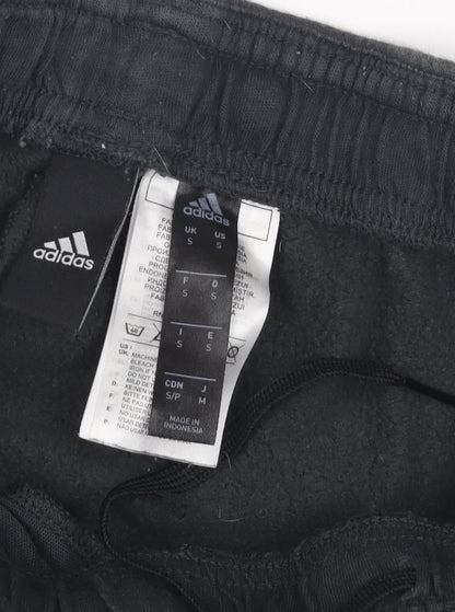 Adidas Men's Black Jogger Trousers, Size S, Gym Wear