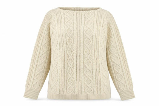 Front view of TRU Collection Women's Beige jumper M