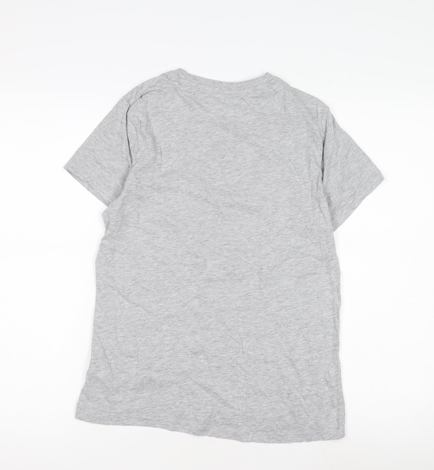 Womens UK Size 2XS Disney Grey Basic T-Shirt