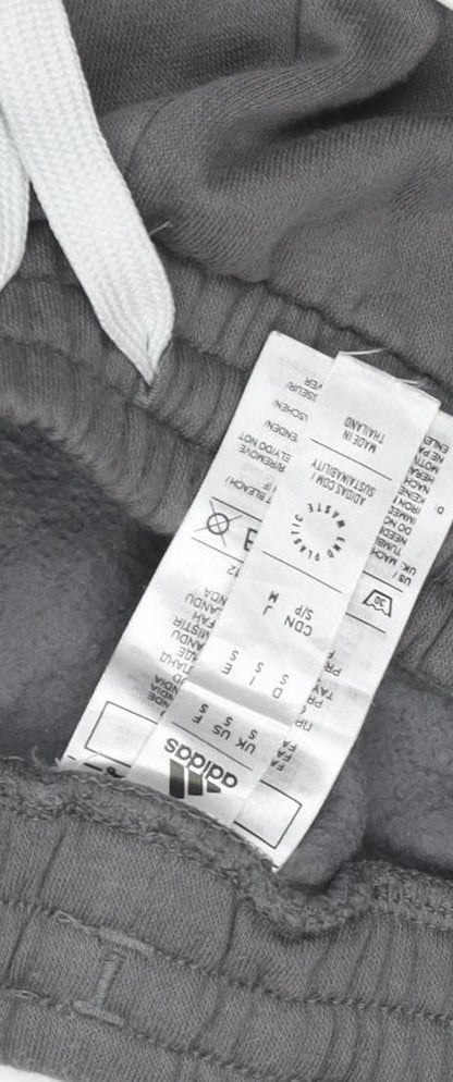 Adidas Men's Grey Joggers S - Comfortable Gym Wear