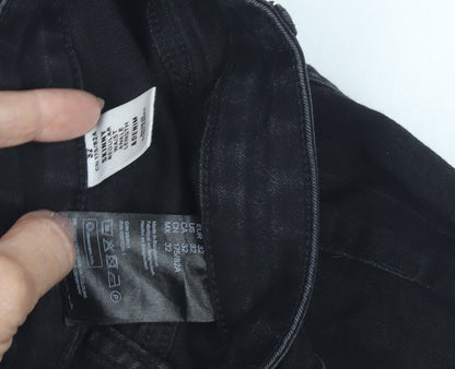 Womens UK Size M Unknown Regular Fit Skinny Black Jeans