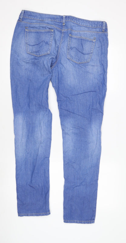 Next Women's Blue Skinny Jeans Size 12