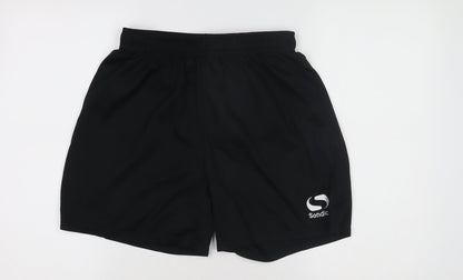 Sondico Men's Black Athletic Shorts - Size S