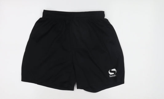 Sondico Men's Black Athletic Shorts - Size S