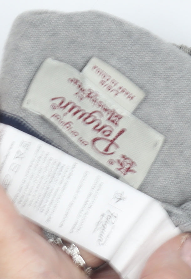 Original Penguin Men's Grey Wool Pullover Jumper