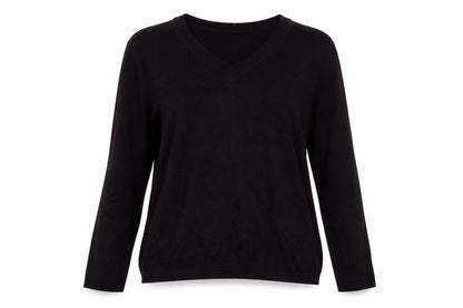 Womens UK Size S Jigsaw Black Pullover Jumper