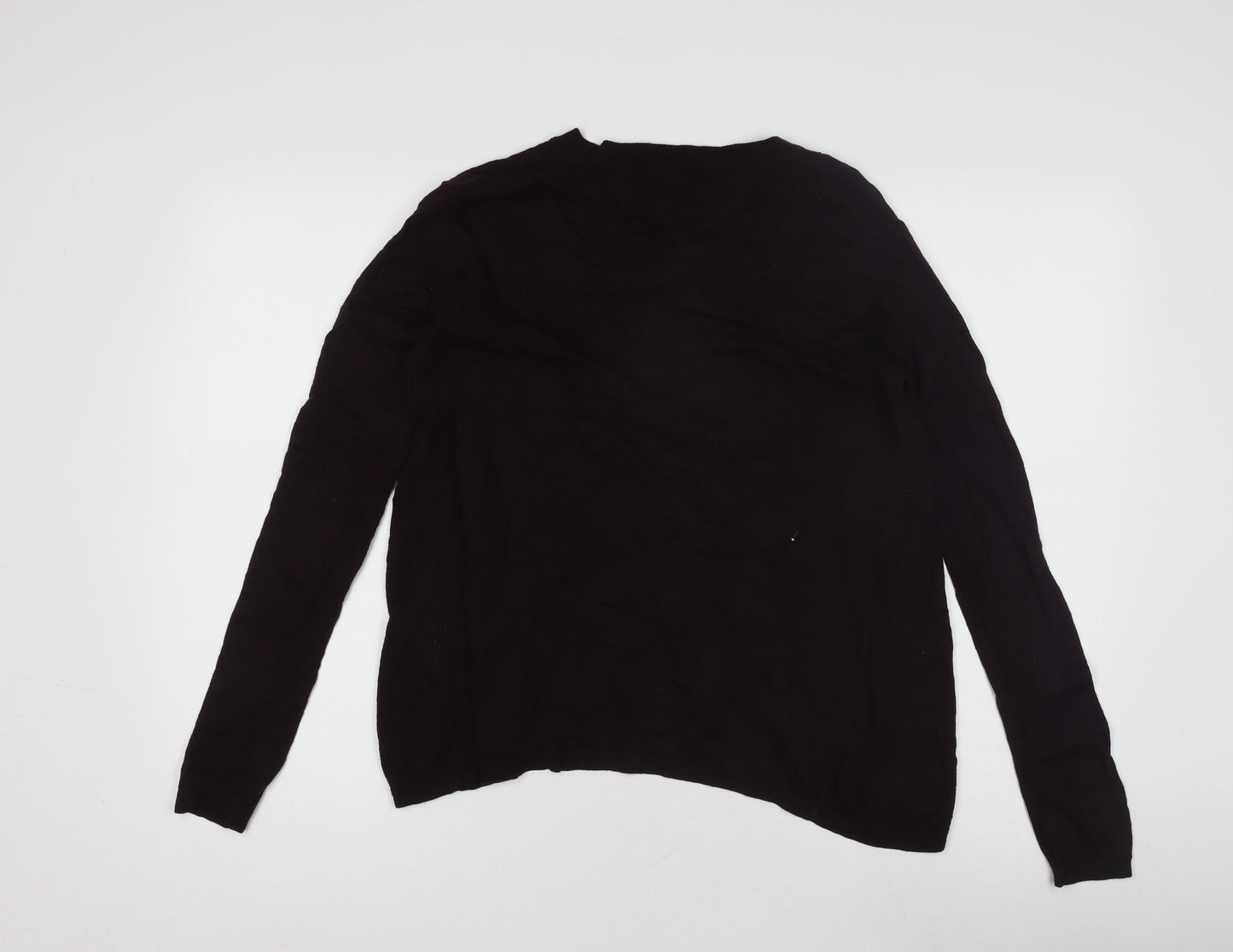 Womens UK Size S Jigsaw Black Pullover Jumper