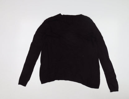 Womens UK Size S Jigsaw Black Pullover Jumper