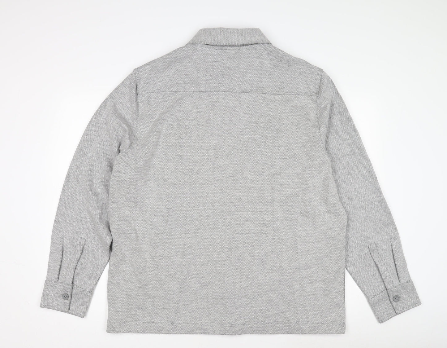 Mens UK Size XL Marks and Spencer Grey Basic Jacket
