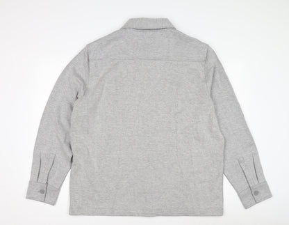 Mens UK Size XL Marks and Spencer Grey Basic Jacket