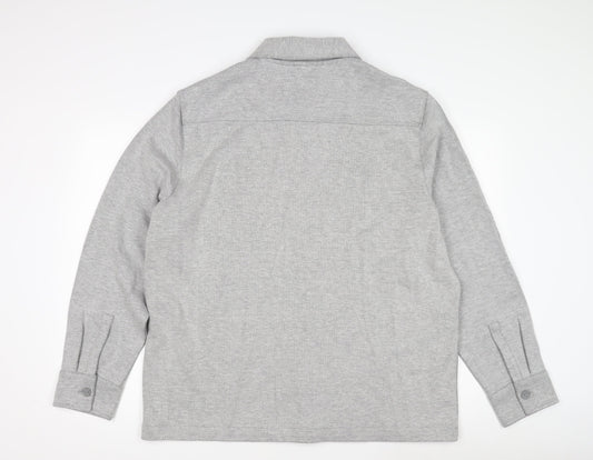 Mens UK Size XL Marks and Spencer Grey Basic Jacket