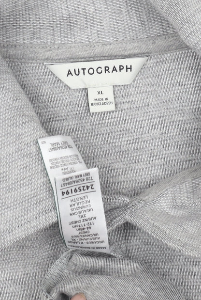Mens UK Size XL Marks and Spencer Grey Basic Jacket