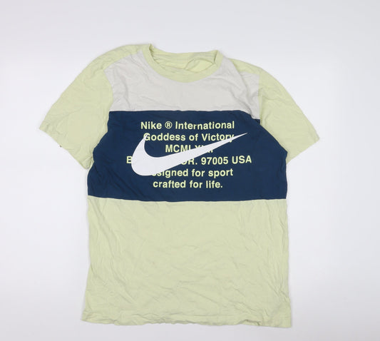 Nike Men's Multicoloured Sports T-Shirt S