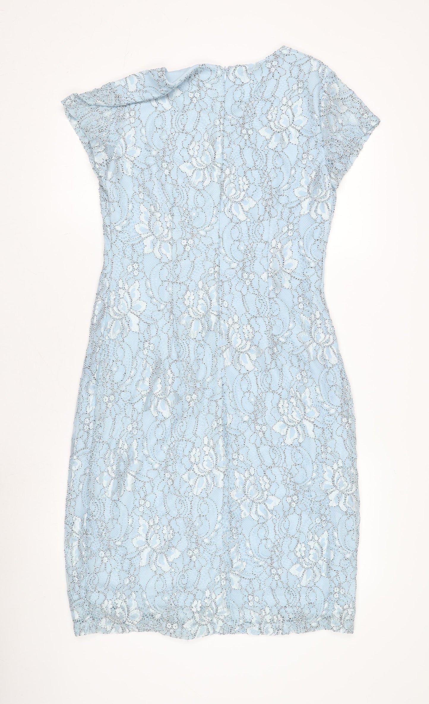Chianti Women's Blue Sheath Dress Size 12