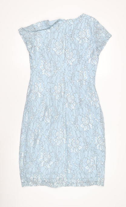 Chianti Women's Blue Sheath Dress Size 12