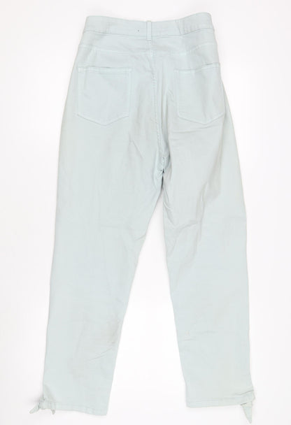 Millie Women's Blue Ankle Trousers Size 14