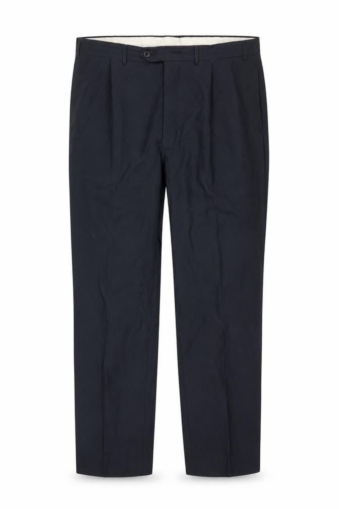 Mens UK Size 40 Balmain Regular Black Suit Trousers