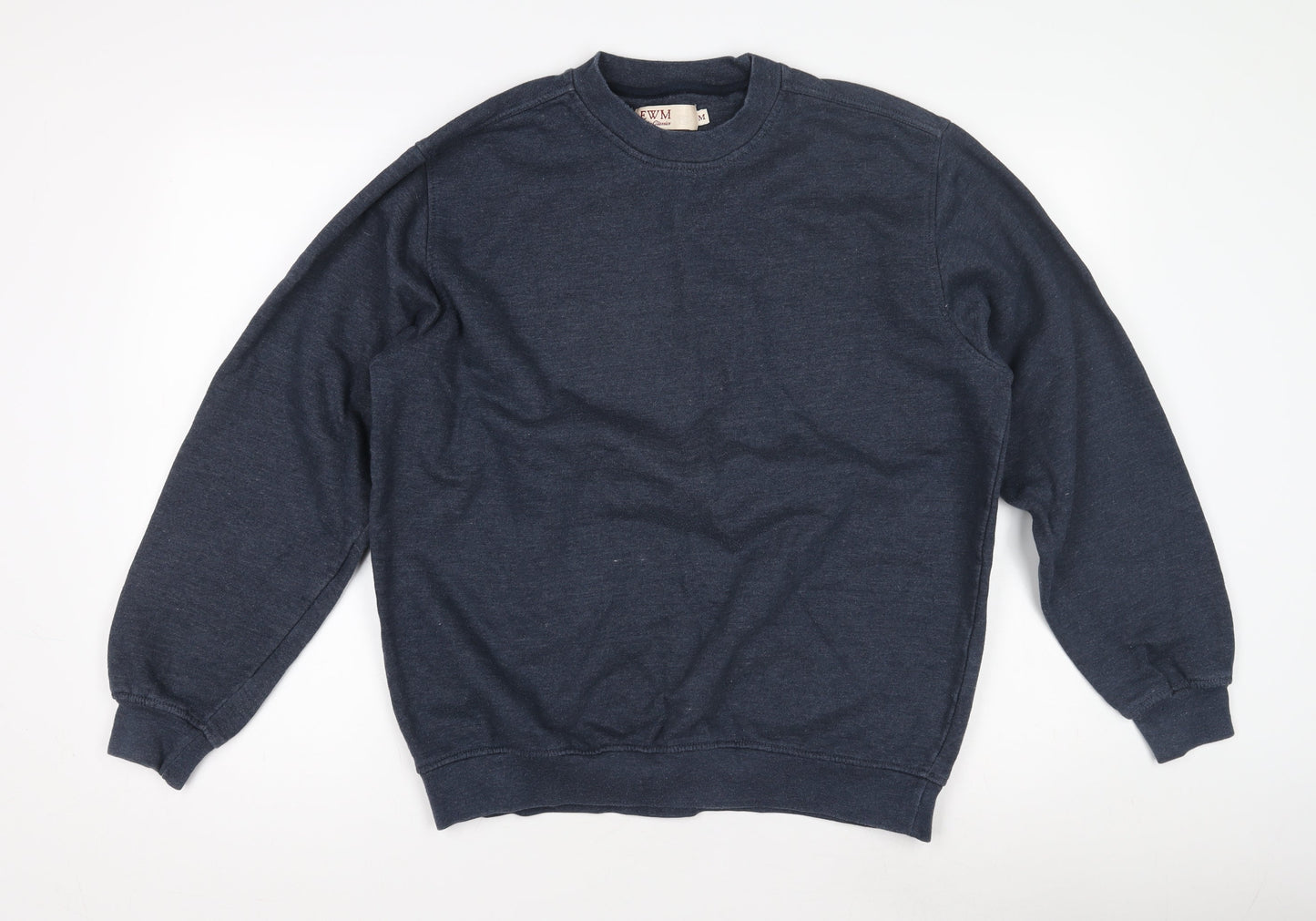 Mens UK Size M EWM Blue Pullover Sweatshirt