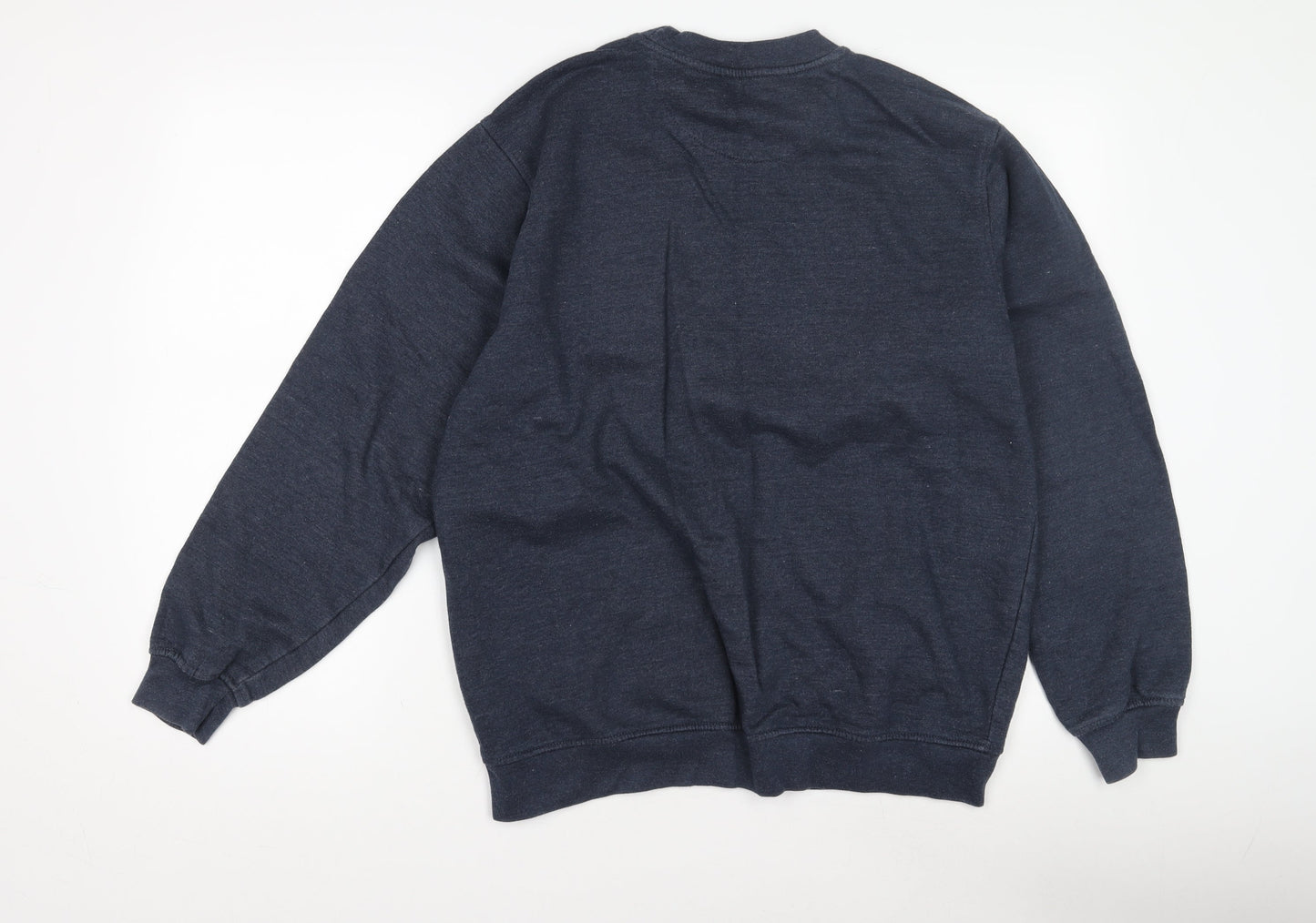 Mens UK Size M EWM Blue Pullover Sweatshirt
