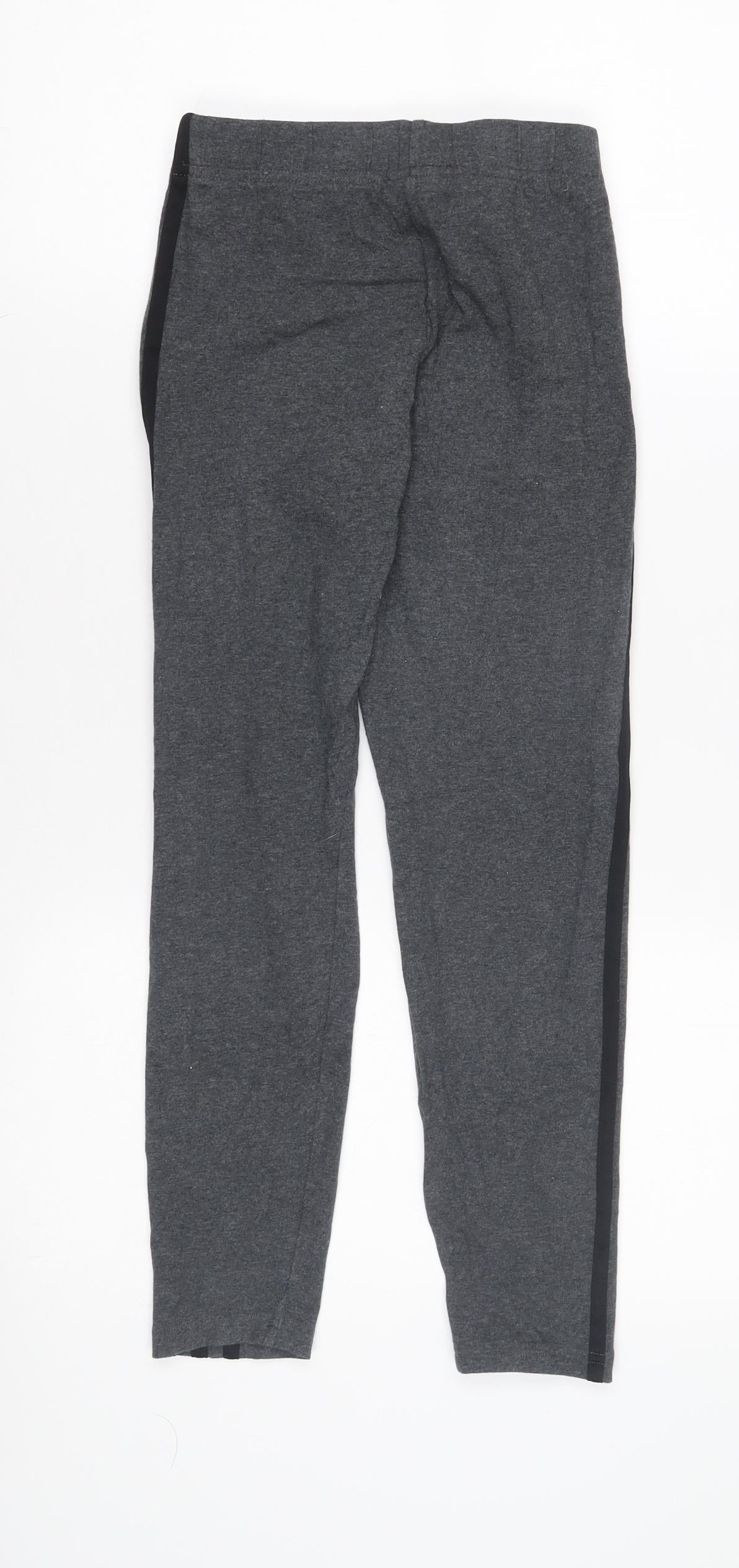 Adidas Boys Grey Track Pants - Comfortable Activewear