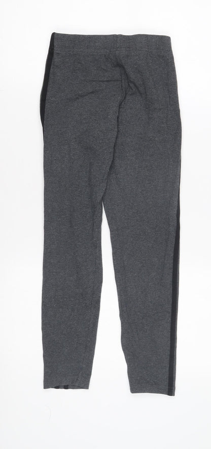 Adidas Boys Grey Track Pants - Comfortable Activewear