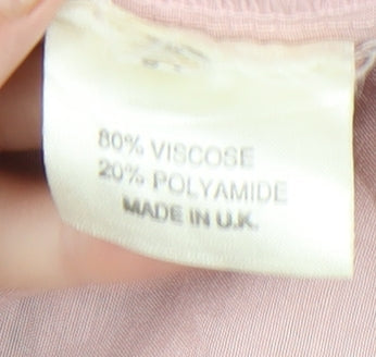 Coppernob Women's Pink Basic Shirt, Size 12, Casual Wear